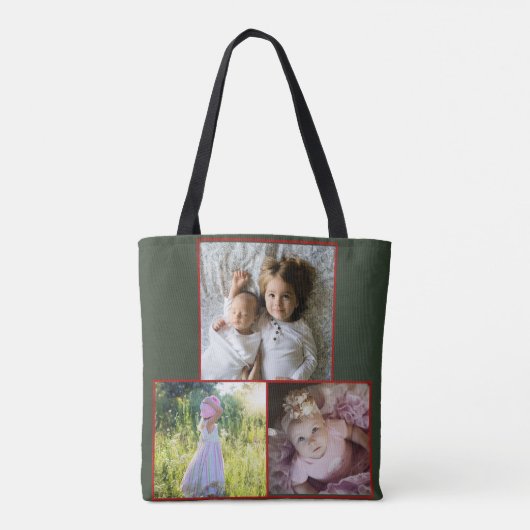 Best Grandma Ever  Red Cardinale Fotografie Tote Bag (Achterkant)
