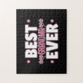 Best Grandma Ever - Roze Cherry Blossom Legpuzzel (Verticaal)