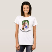 Best Grandma Ever upload je familiefoto T-shirt (Voorkant volledig)