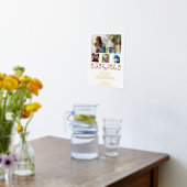 Best Grandma Flowers 5 Photo Collage Keepslag Folie Afdrukken (Laag (Keuken))