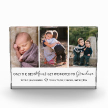 Best Grandma Grandchildren Collage Photo Block