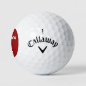 Best Grandma Humor Golfballen (Logo)