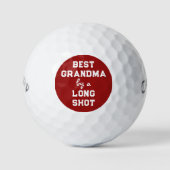 Best Grandma Humor Golfballen (Voorkant)
