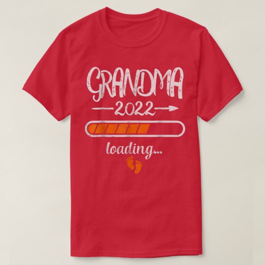Best Grandma Loading 2022 Spoedig om oma moeder te T-shirt (Design voorkant)