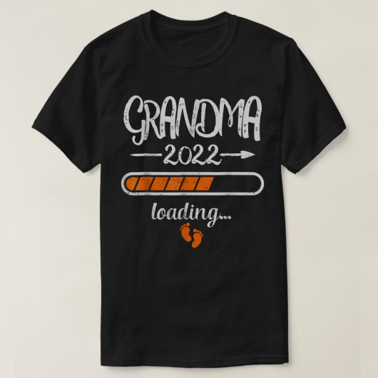Best Grandma Loading 2022 Spoedig om oma moeder te T-shirt (Design voorkant)