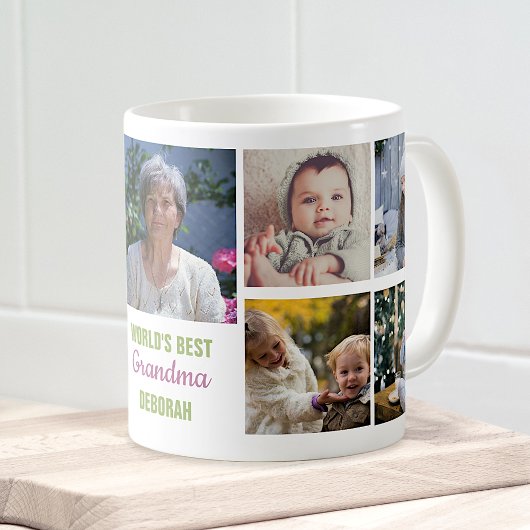 Best Grandma Name Instagram Photo Collage Koffiemok