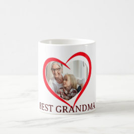 Best Grandma Personalized Own Photo Mug Koffiemok