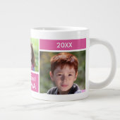 Best Grandma Photo Collage ter wereld Grote Koffiekop (Rechts)