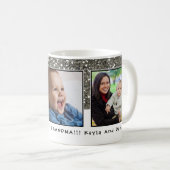 Best Grandma Photo Collage ter wereld Koffiemok (Voorkant rechts)