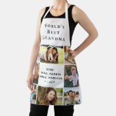 Best Grandma Photo Collage ter wereld Schort (Insitu)