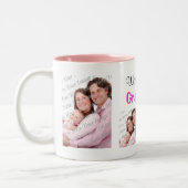 Best Grandma Photo Mok Pink (Links)