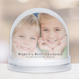 Best Grandma Photo Sneeuwbol