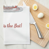 Best Grandma Polar Beer Penguin Friends Winter Theedoek (Quarter Fold)