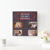Best Grandma Square Wall klok (Huis)