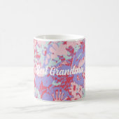 Best Grandma Summer Garden Red en Violet Coffee M Koffiemok (Center)