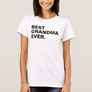 BEST GRANDMA T-SHIRT