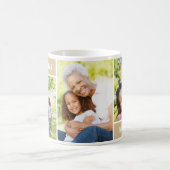 Best Grandma Tan Moederdag Photo Collage Koffiemok (Center)