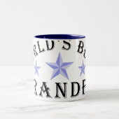 Best Grandpa blue Stars Mok (Center)
