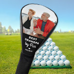 Best GRANDPA by Par Vaderdag Custom Photo Golfheadcover<br><div class="desc">De beste opa van Par... twee van je favoriete dingen, golf en je grote kinderen. Nu kun je ze meenemen terwijl je 18 gaten speelt. Pas deze golfkophoezen aan met de favoriete foto en naam van je kleinkind. Geweldig geschenk voor alle golfbanen en golfliefhebbers, grootvader van de kinderen! COPYRIGHT ©...</div>