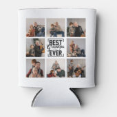 Best Grandpa Ever 8 Photo Collage Koelbox Blikjeskoeler (Voorkant)