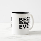 Best Grandpa Ever Coffee Mok (Voorkant rechts)