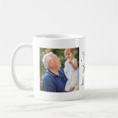 Best Grandpa Ever Custom Grandfather Foto Koffiemok (Links)