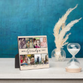 Best Grandpa Ever – Custom Grandkids’ 8 Photo Name Fotoplaat (Insitu)