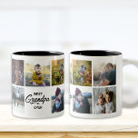 Best Grandpa Ever Custom Photo Mok<br><div class="desc">Pas deze mok aan en geef deze als cadeau! 15 oz versie —> https://www.zazzle.com/best_grandpa_ever_custom_photo_mug-168243806887719555</div>