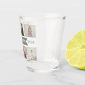 Best Grandpa Ever | Custom Photos Shot Glass Glas (Rechts)