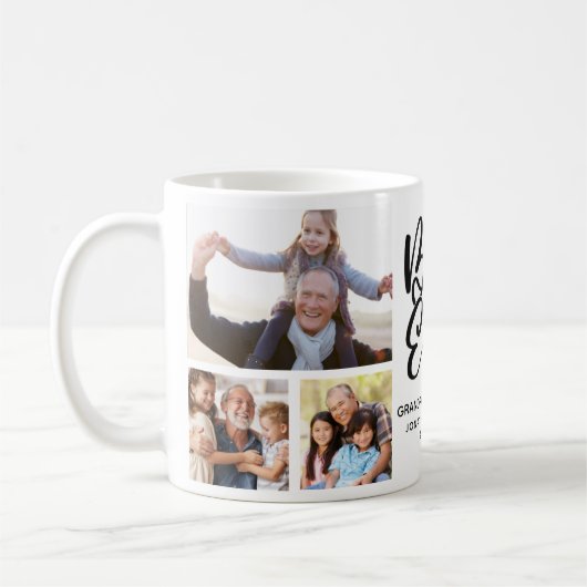 Best Grandpa Ever Cute Photo Collage for Grandpa Koffiemok (Links)