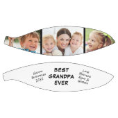 Best Grandpa Ever Foto gepersonaliseerd Basketbal (Panelen)