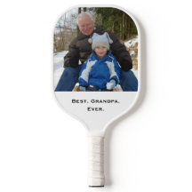 Best Grandpa Ever Fun Family Photo Typography Text