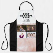 Best Grandpa Ever Grandchildren 4 Photo Collage Schort (Voorkant)