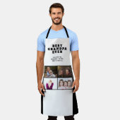 Best Grandpa Ever Grandchildren 4 Photo Collage Schort (Gedragen)