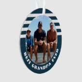 Best Grandpa Ever Keepomwille Photo Ornament (voorkant)