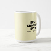 Best grandpa ever koffiemok (Voorkant rechts)