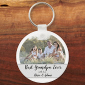 Best Grandpa ever ! love personalize Sleutelhanger (Voorkant)