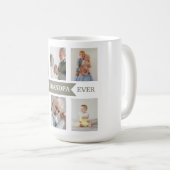 Best Grandpa Ever – Personalized Photos Mug Koffiemok (Voorkant rechts)