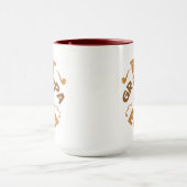 Best Grandpa Ever - Pet en Pipe Illustratie Mok (Midden)