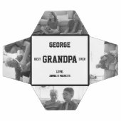 Best Grandpa Ever Photo Birthday Gift Kerstmis Voetbal (Enkel)