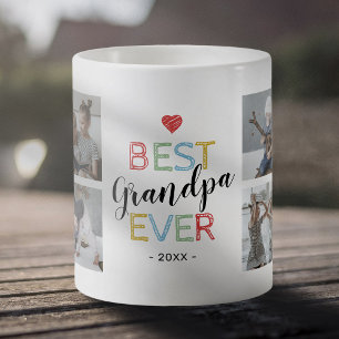 Best Grandpa Ever Photo Coffee Mok