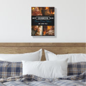 Best Grandpa Ever Photo Collage Canvas Afdruk (Insitu (Slaapkamer))