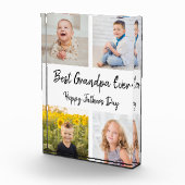 Best Grandpa Ever Photo Collage Vaderdag Fotoblokken (Rechts)