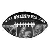 Best Grandpa Ever Photo Grandkids Kerstkinderen American Football (Voorkant)