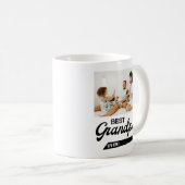 Best Grandpa Ever Photo Koffiemok (Voorkant rechts)