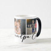 Best Grandpa Ever Photo Magische Mok (Voorkant rechts)