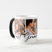 Best Grandpa Ever Photo Magische Mok (Voorkant links)