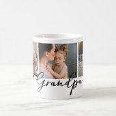 Best Grandpa Ever Photo Magische Mok (Center)