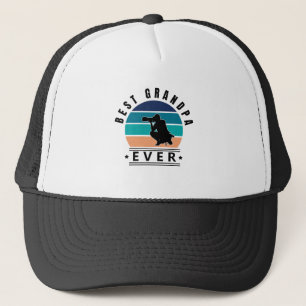 Best Grandpa Ever Photographer Trucker Hat Trucker Pet