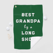 Best Grandpa Gift Golf Towel Golfhanddoek (Insitu)